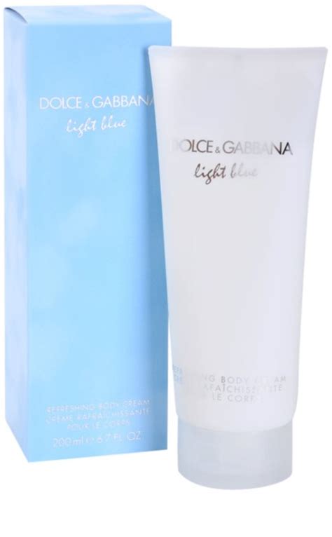 dolce gabbana light blue femme creme corps|sephora dolce gabbana light blue.